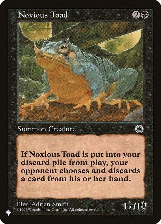 Noxious Toad in the group Singles at Proxyprinters.com (19573)