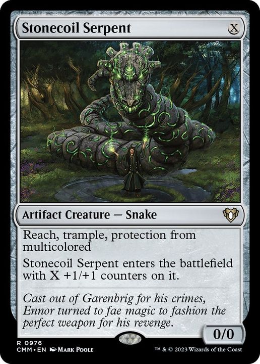 Stonecoil Serpent in the group Magic the Gathering / Types / Colors / Colorless at Proxyprinters.com (19579)