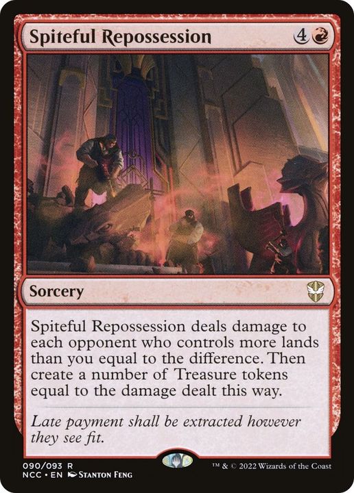 Spiteful Repossession in the group Magic the Gathering / Types / Colors / Red at Proxyprinters.com (19581)