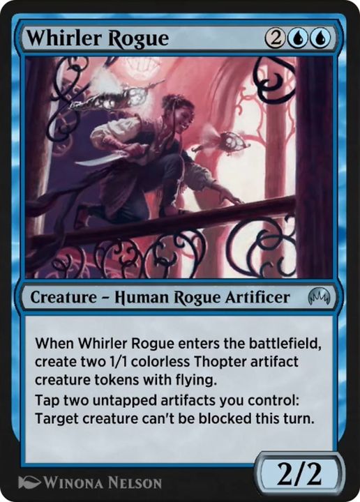 Whirler Rogue in the group Magic the Gathering / Types / Creatures / Human at Proxyprinters.com (19583)