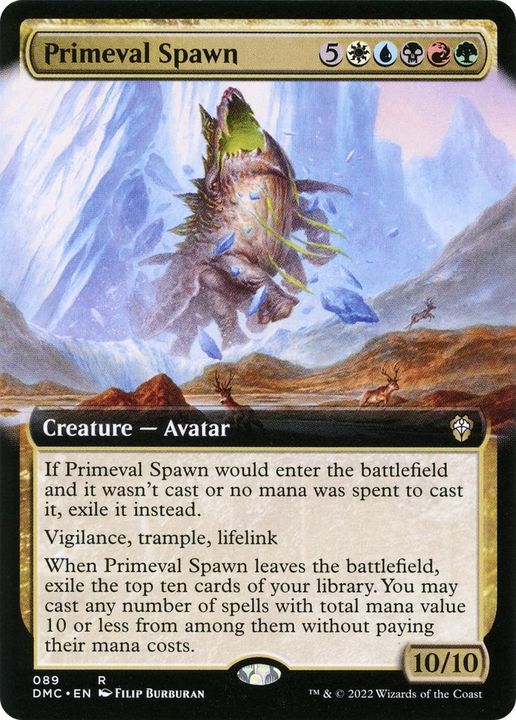 Primeval Spawn in the group Magic the Gathering / Sets / Dominaria United Commander at Proxyprinters.com (19584)