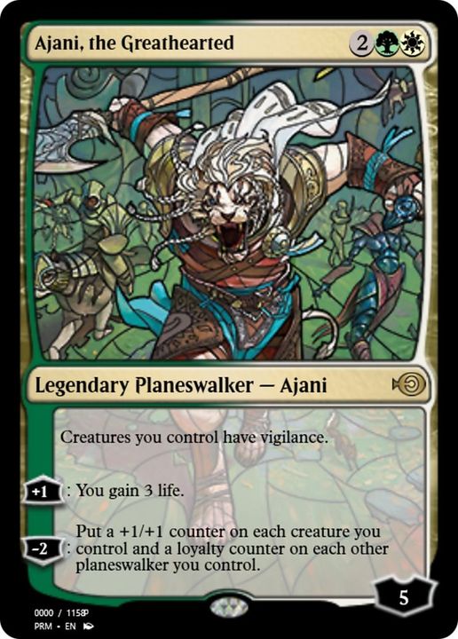 Ajani, the Greathearted in the group Magic the Gathering / Sets / Magic Origins Clash Pack at Proxyprinters.com (19587)