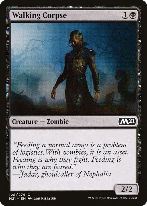 Walking Corpse in the group Magic the Gathering / Sets / Core Set 2021 at Proxyprinters.com (1959)