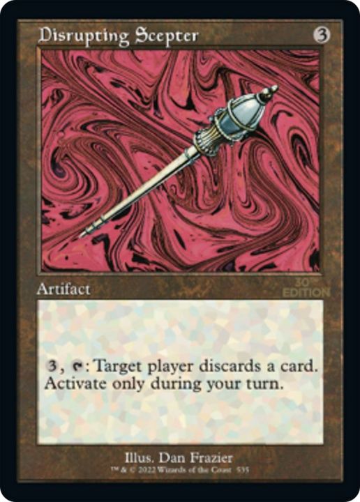 Disrupting Scepter in the group Magic the Gathering / Types / Artifacts / Artifact at Proxyprinters.com (19606)