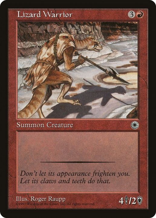 Lizard Warrior in the group Magic the Gathering / Sets / Portal at Proxyprinters.com (1962)