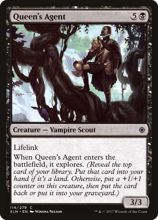 Queen's Agent in the group Magic the Gathering / Types / Colors / Black at Proxyprinters.com (19625)