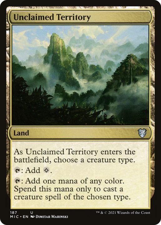 Unclaimed Territory in the group Magic the Gathering / Types / Colors / Colorless at Proxyprinters.com (1963)