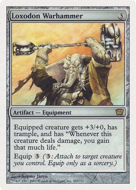 Loxodon Warhammer in the group Magic the Gathering / Sets / Ninth Edition at Proxyprinters.com (19636)