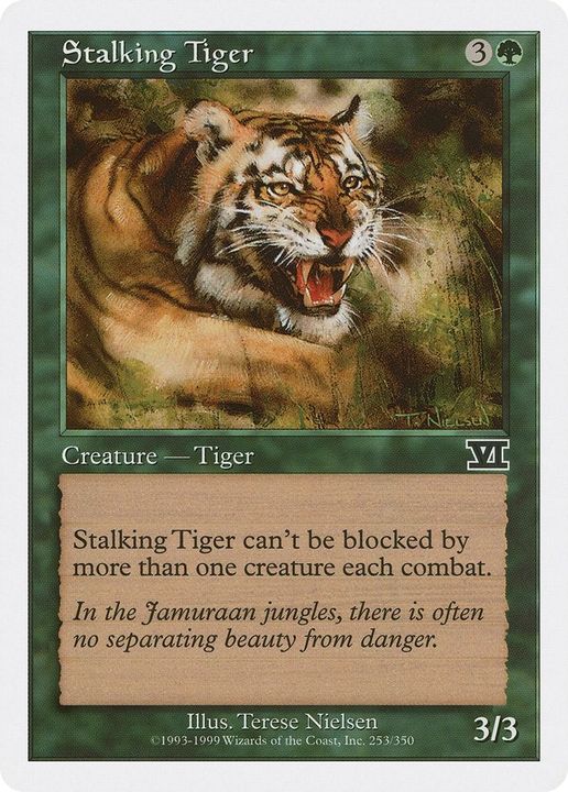 Stalking Tiger in the group Magic the Gathering / Types / Colors / Green at Proxyprinters.com (19656)