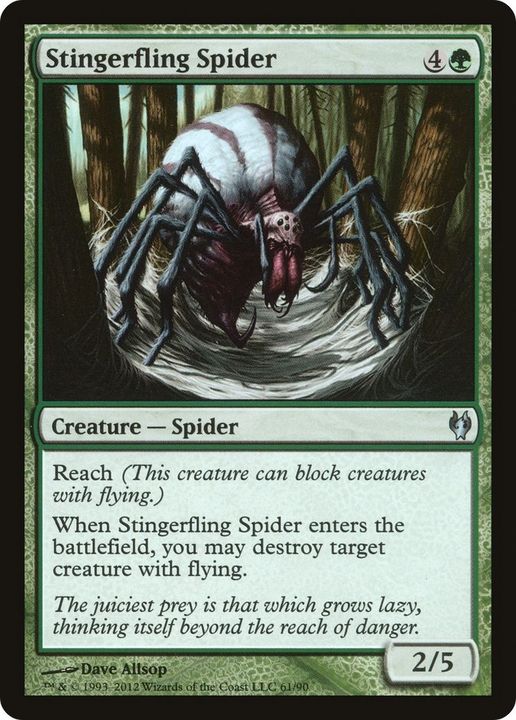 Stingerfling Spider in the group Magic the Gathering / Sets / Duel Decks: Izzet vs. Golgari at Proxyprinters.com (19662)