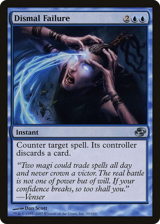 Dismal Failure in the group Magic the Gathering / Types / Colors / Blue at Proxyprinters.com (19664)