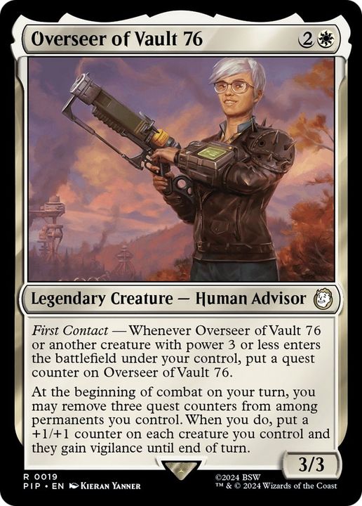 Overseer of Vault 76 in the group Magic the Gathering / Sets / Fallout at Proxyprinters.com (19680)