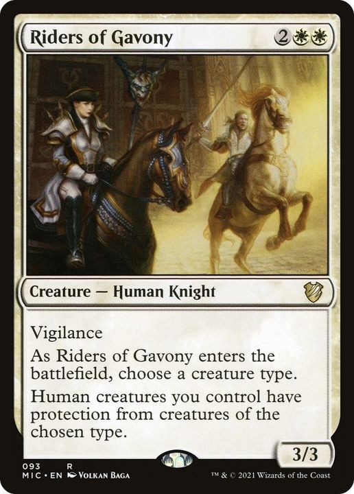 Riders of Gavony in the group Magic the Gathering / Types / Creatures / Human at Proxyprinters.com (19682)