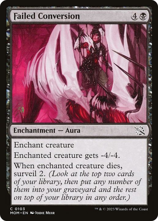 Failed Conversion in the group Magic the Gathering / Types / Colors / Black at Proxyprinters.com (19692)