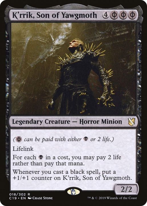 K'rrik, Son of Yawgmoth in the group Magic the Gathering / Sets / Commander 2019 at Proxyprinters.com (19700)