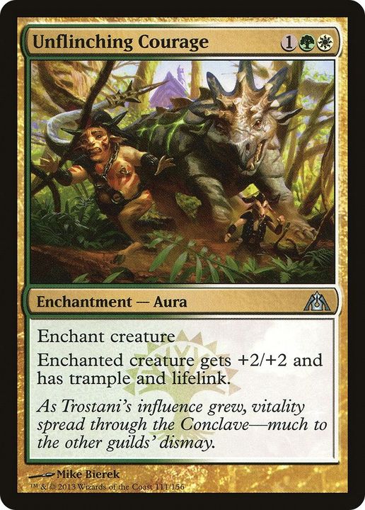 Unflinching Courage in the group Magic the Gathering / Sets / Dragon's Maze at Proxyprinters.com (19706)