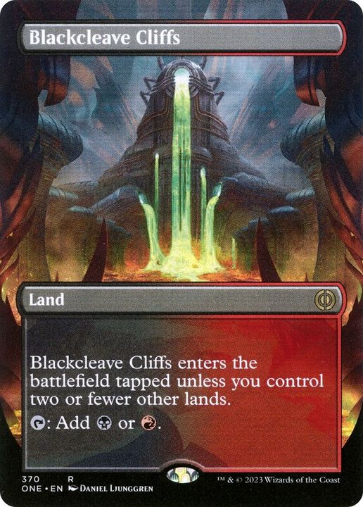 Blackcleave Cliffs in the group Magic the Gathering / Types / Colors / Colorless at Proxyprinters.com (19716)