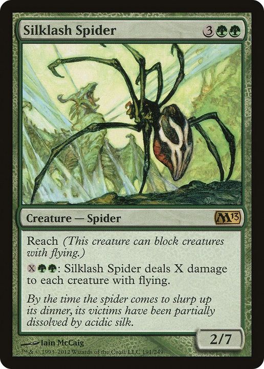 Silklash Spider in the group Magic the Gathering / Types / Colors / Green at Proxyprinters.com (19724)