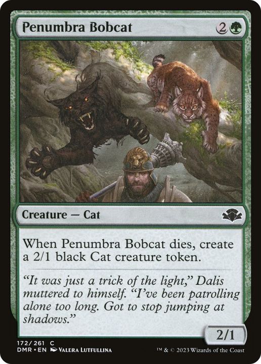 Penumbra Bobcat in the group Magic the Gathering / Sets / Dominaria Remastered at Proxyprinters.com (19728)