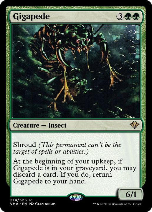 Gigapede in the group Magic the Gathering / Types / Colors / Green at Proxyprinters.com (19730)