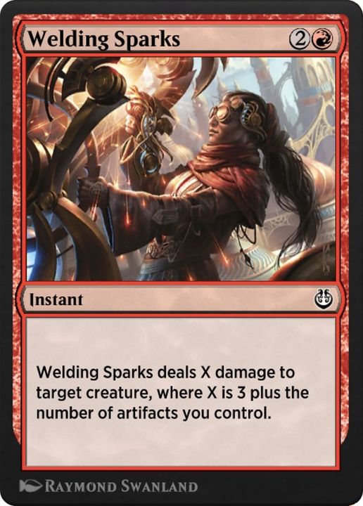 Welding Sparks in the group Magic the Gathering / Types / Colors / Red at Proxyprinters.com (19741)