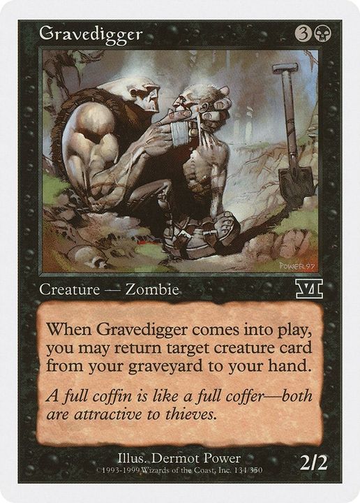 Gravedigger in the group Magic the Gathering / Types / Creatures / Zombie at Proxyprinters.com (19753)