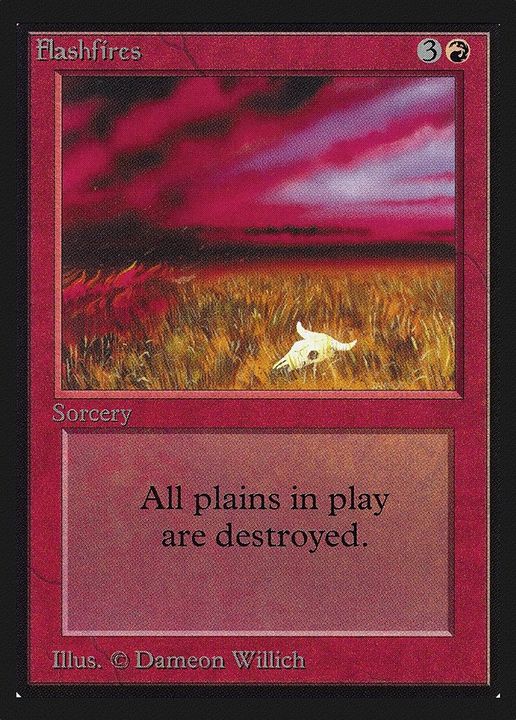 Flashfires in the group Magic the Gathering / Types / Colors / Red at Proxyprinters.com (19760)