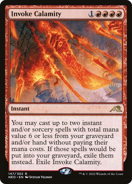 Invoke Calamity in the group Magic the Gathering / Types / Colors / Red at Proxyprinters.com (19774)