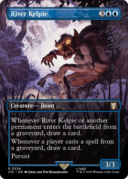 River Kelpie in the group Magic the Gathering / Types / Colors / Blue at Proxyprinters.com (19777)