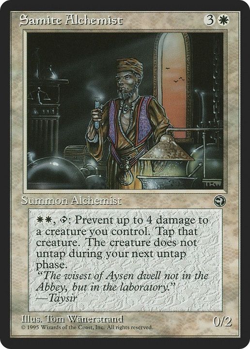 Samite Alchemist in the group Magic the Gathering / Types / Creatures / Human at Proxyprinters.com (1978)