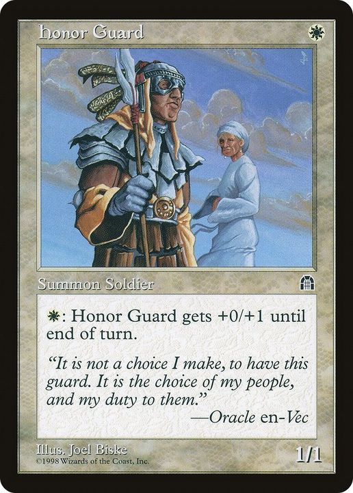 Honor Guard in the group Magic the Gathering / Sets / Stronghold at Proxyprinters.com (19786)