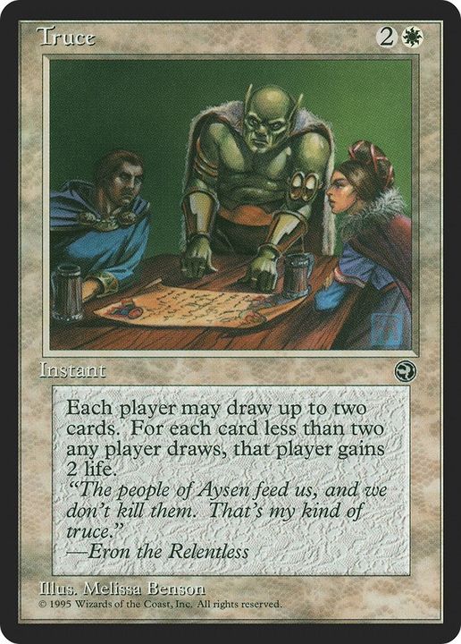 Truce in the group Magic the Gathering / Types / Colors / White at Proxyprinters.com (19789)