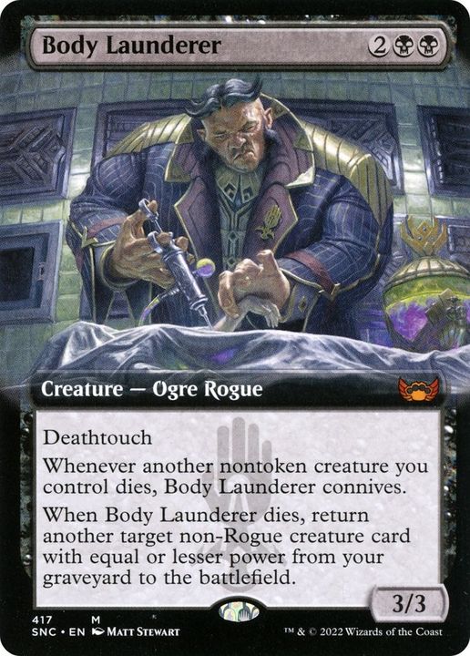 Body Launderer in the group Magic the Gathering / Types / Colors / Black at Proxyprinters.com (19799)