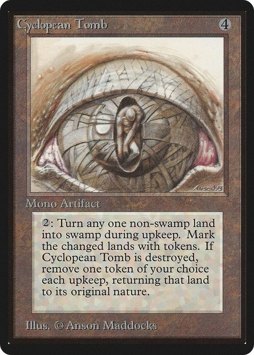 Cyclopean Tomb in the group Magic the Gathering / Types / Artifacts / Artifact at Proxyprinters.com (198)