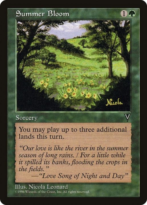 Summer Bloom in the group Magic the Gathering / Types / Colors / Green at Proxyprinters.com (19817)