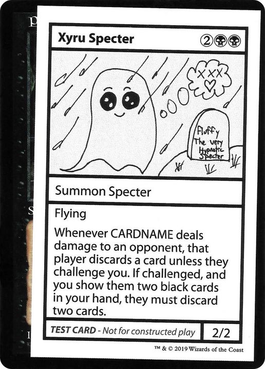 Xyru Specter in the group Magic the Gathering / Types / Colors / Black at Proxyprinters.com (19822)