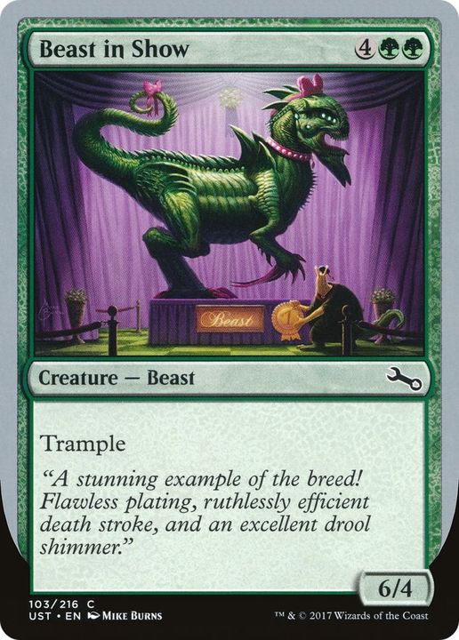 Beast in Show in the group Magic the Gathering / Types / Colors / Green at Proxyprinters.com (19845)