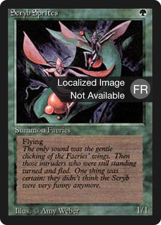 Scryb Sprites in the group Magic the Gathering / Types / Colors / Green at Proxyprinters.com (19864)