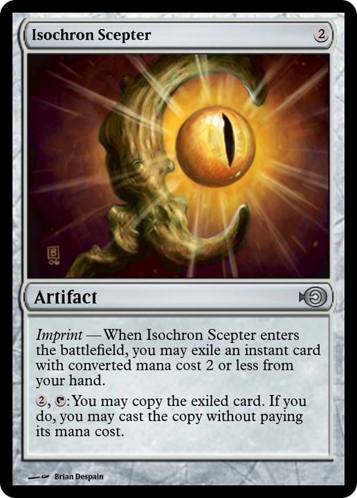 Isochron Scepter in the group Magic the Gathering / Types / Artifacts / Artifact at Proxyprinters.com (19920)