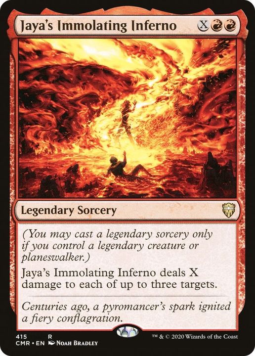 Jaya's Immolating Inferno in the group Magic the Gathering / Types / Colors / Red at Proxyprinters.com (19975)