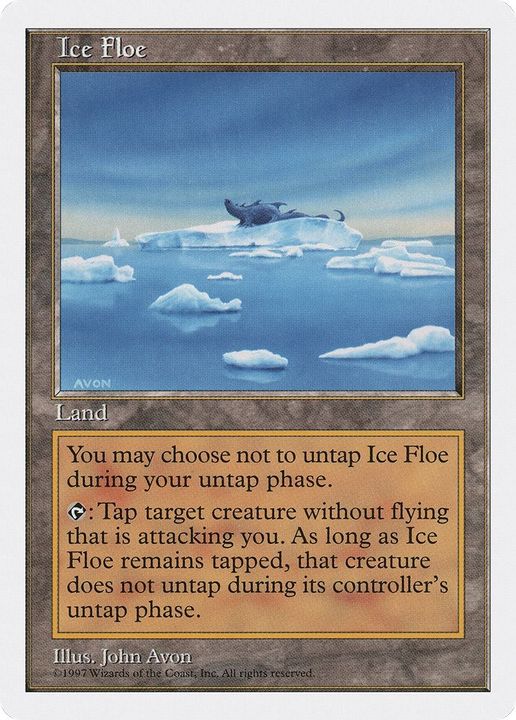 Ice Floe in the group Magic the Gathering / Sets / Fifth Edition at Proxyprinters.com (1998)