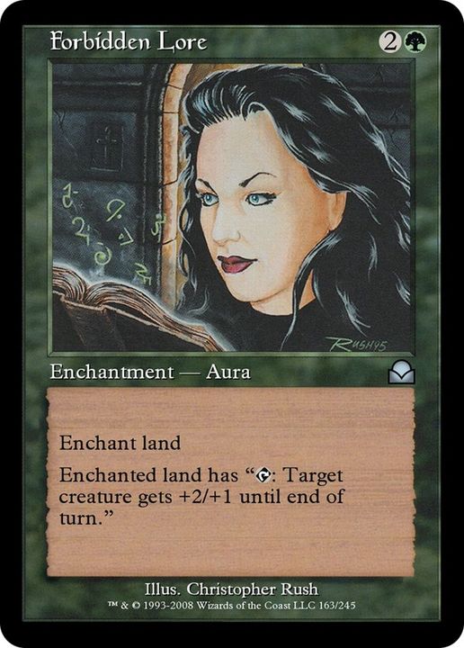 Forbidden Lore in the group Magic the Gathering / Types / Colors / Green at Proxyprinters.com (19993)