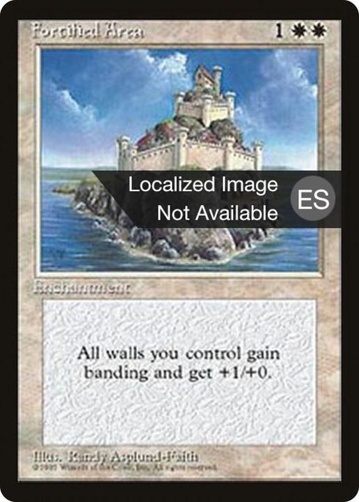 Fortified Area in the group Magic the Gathering / Sets / Fourth Edition Foreign Black Border at Proxyprinters.com (19995)