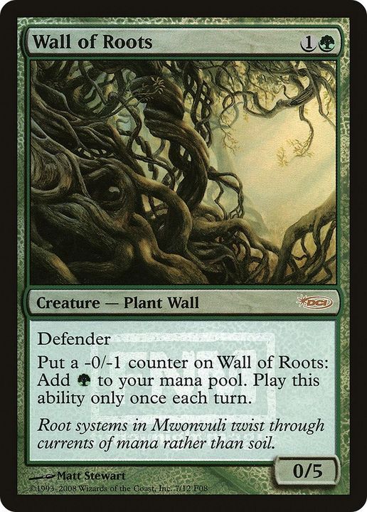 Wall of Roots in the group Magic the Gathering / Types / Colors / Green at Proxyprinters.com (20)