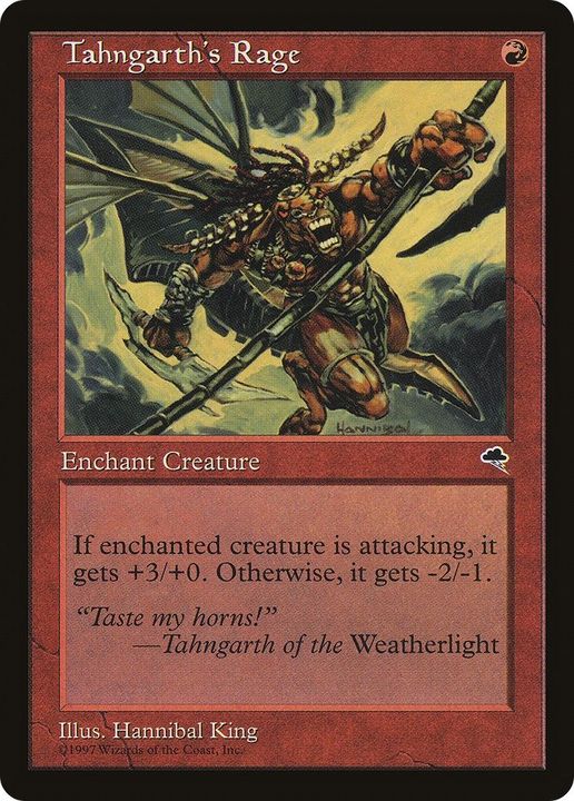 Tahngarth's Rage in the group Magic the Gathering / Sets / Tempest at Proxyprinters.com (20002)