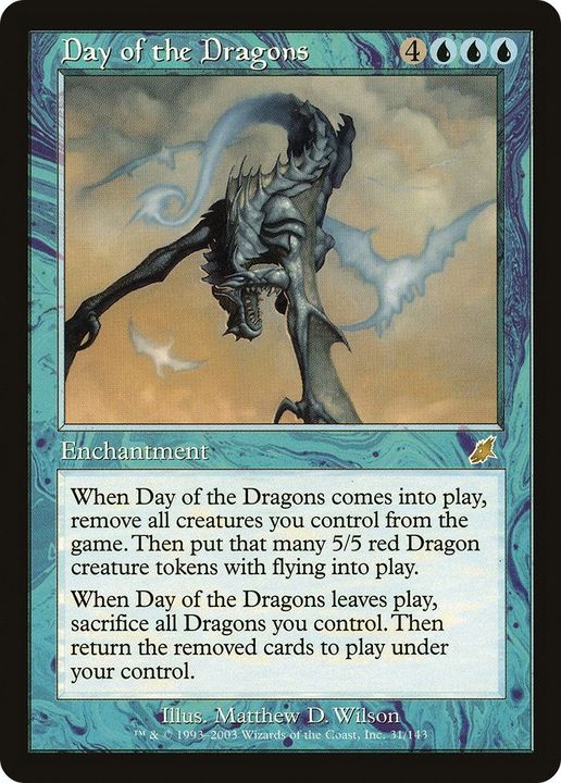 Day of the Dragons in the group Magic the Gathering / Types / Enchantment / Enchantment at Proxyprinters.com (20009)