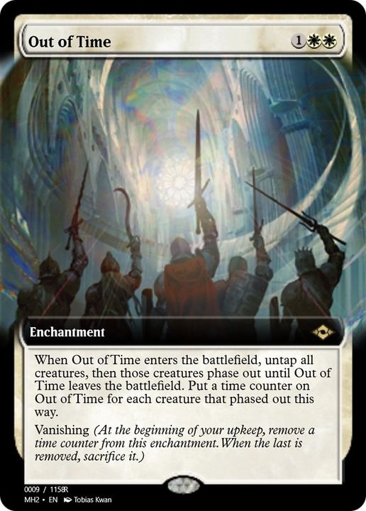 Out of Time in the group Magic the Gathering / Types / Enchantment / Enchantment at Proxyprinters.com (20012)