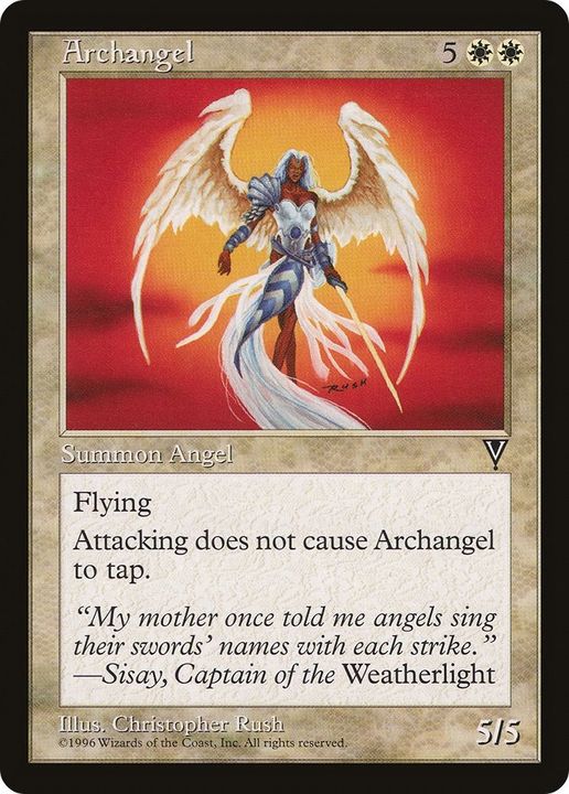 Archangel in the group Magic the Gathering / Types / Colors / White at Proxyprinters.com (20045)