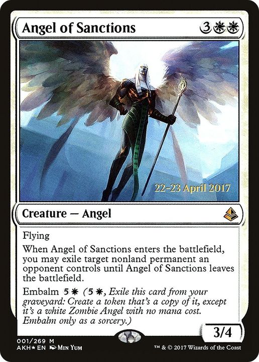 Angel of Sanctions in the group Magic the Gathering / Types / Colors / White at Proxyprinters.com (20049)