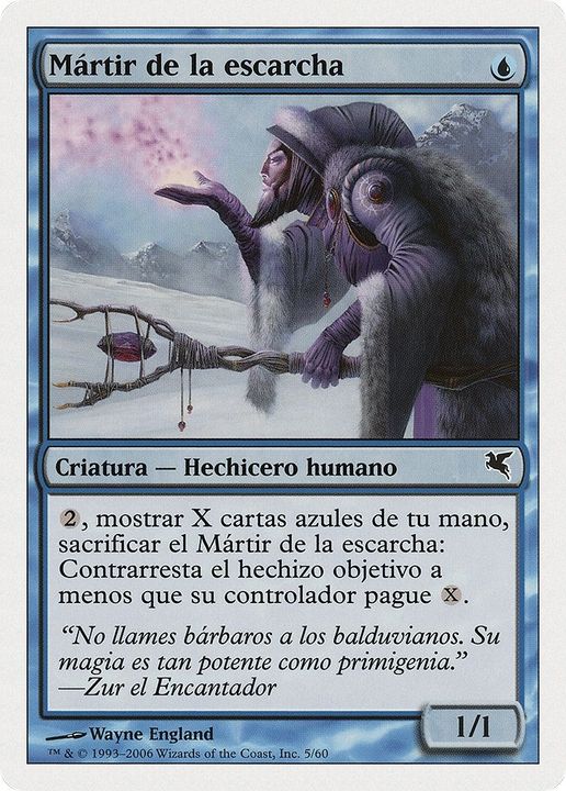 Martyr of Frost in the group Magic the Gathering / Types / Creatures / Wizard at Proxyprinters.com (20052)